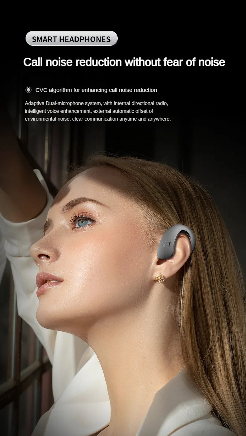 Bone Conduction Sports Bluetooth Headset | Waterproof Earbuds