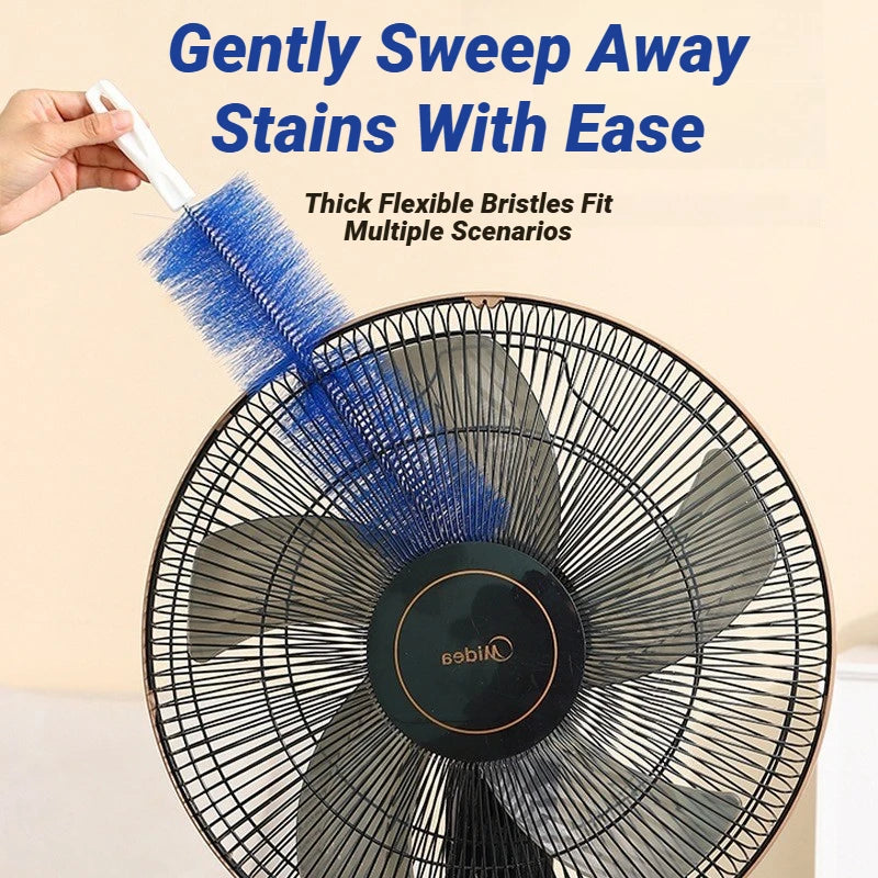 Bendable Fan Duster with Ultra Fine Bristles | Multi-Purpose Cleaning Tool