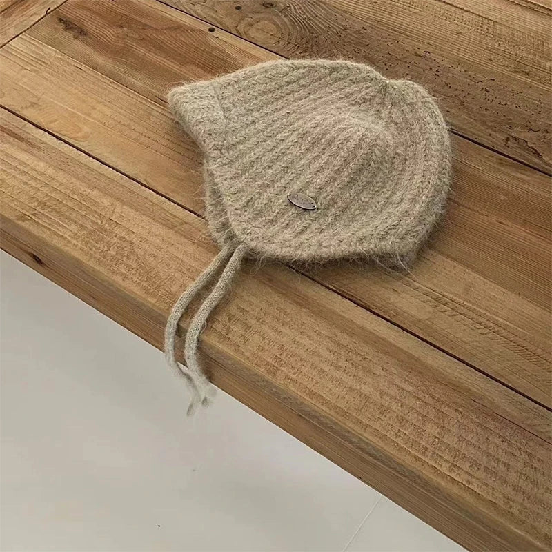 Winter Knitted Earmuff Hat | Casual Fashion Protection & Warmth