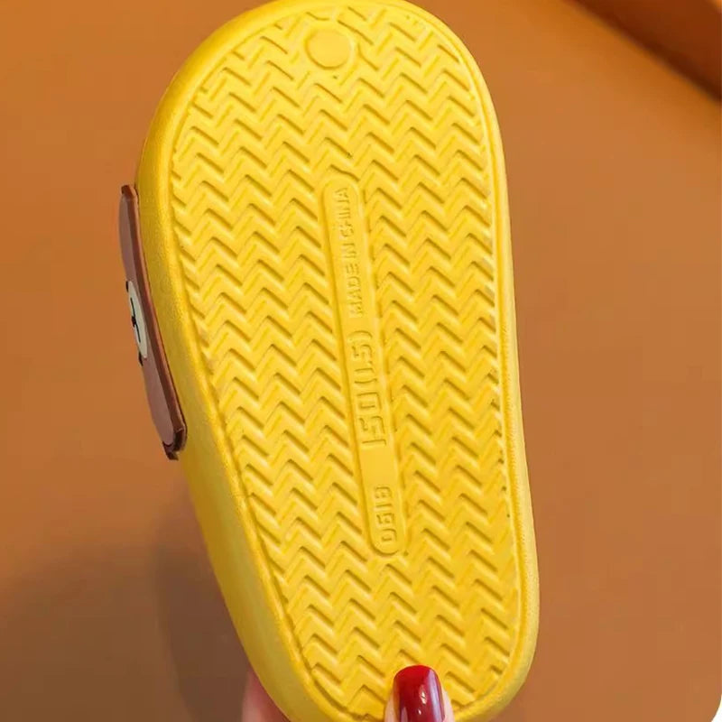 Children's Waterproof Anti-Slip Cotton Slippers | Cozy Winter Footwear