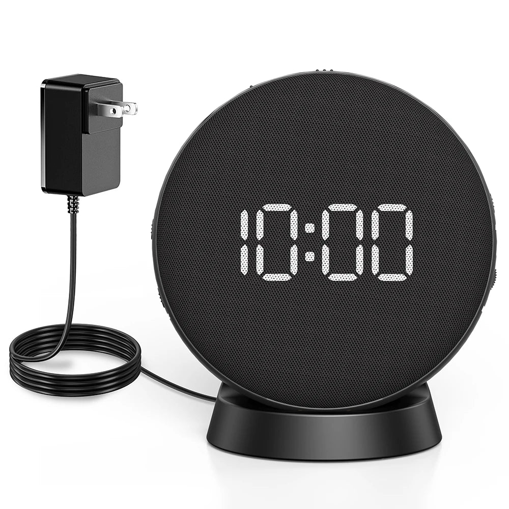 Loud Vibrating Alarm Clock for Heavy Sleepers | Wireless Charging