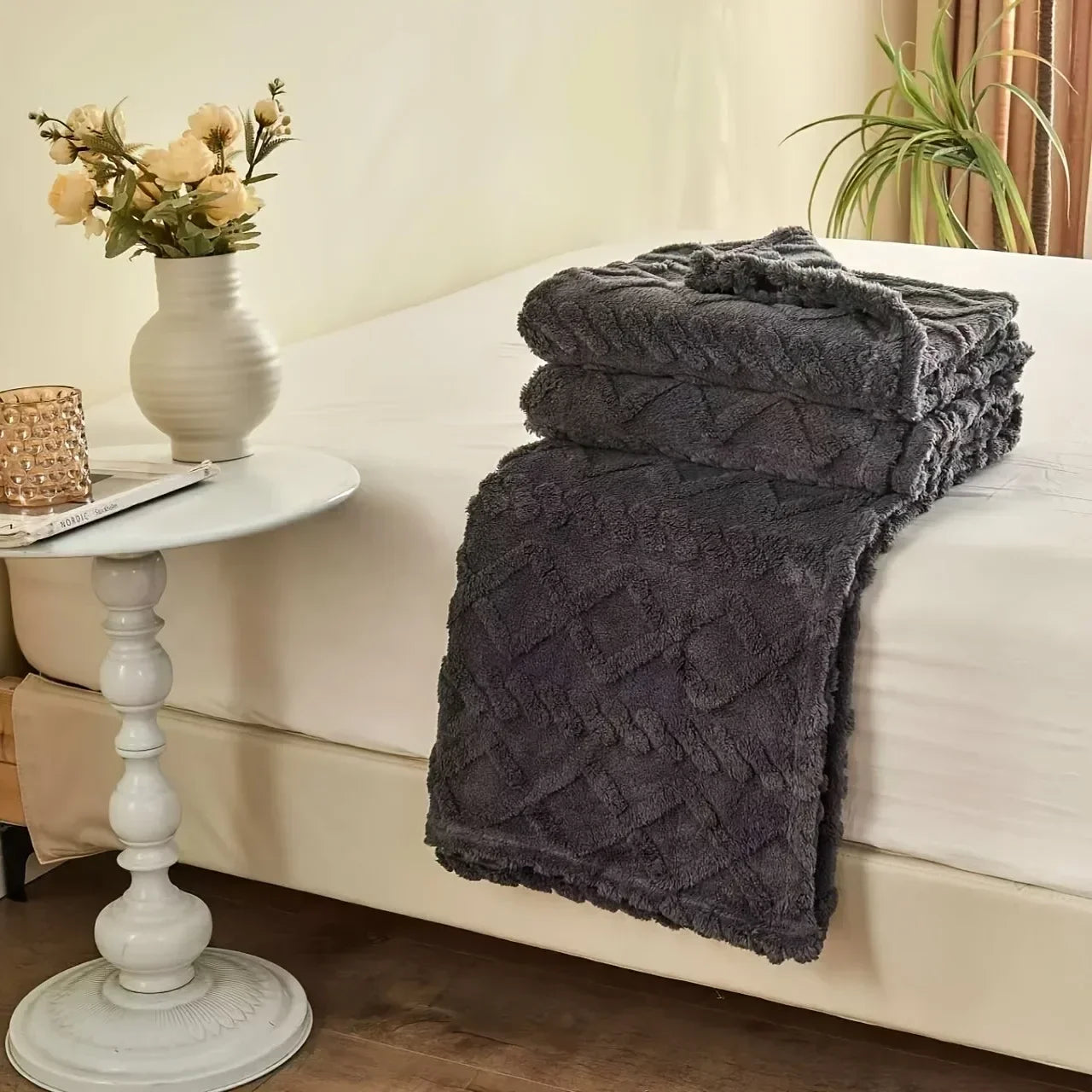 Thick Fleece Infant Blanket | Ultra Soft & Hypoallergenic Baby Blanket