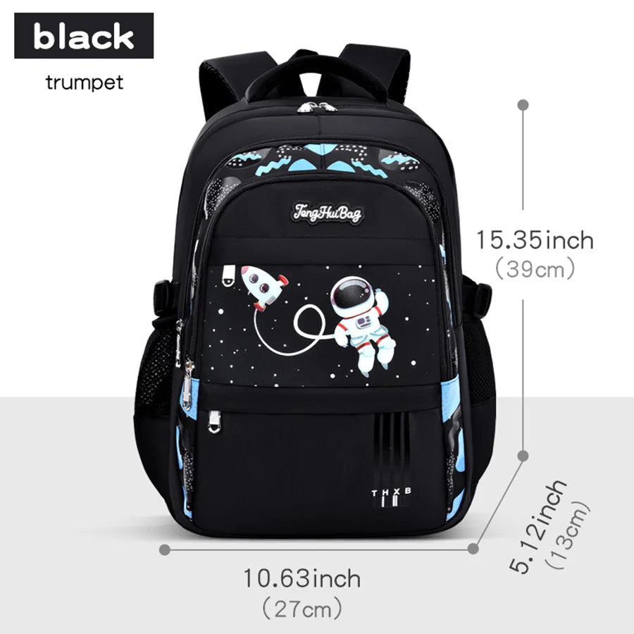 Astronaut-Themed Waterproof School Backpack for Kids | Stylish & Durable