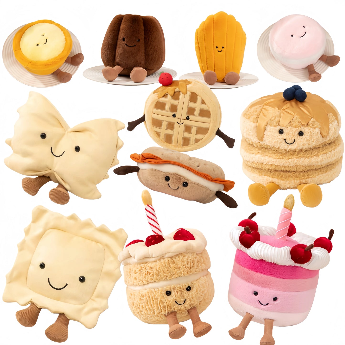 Adorable Plush Food Series Toys | Perfect Gift for Everyone