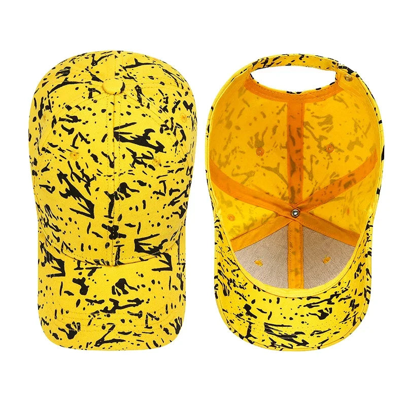 Unisex Graffiti Style Baseball Cap | Outdoor Casual Sunshade Hat