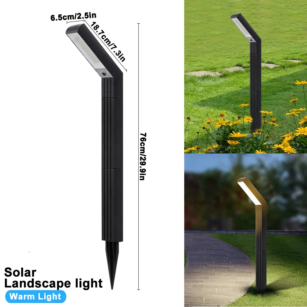 Solar Powered Pathway Lights | Waterproof LED Garden Decor