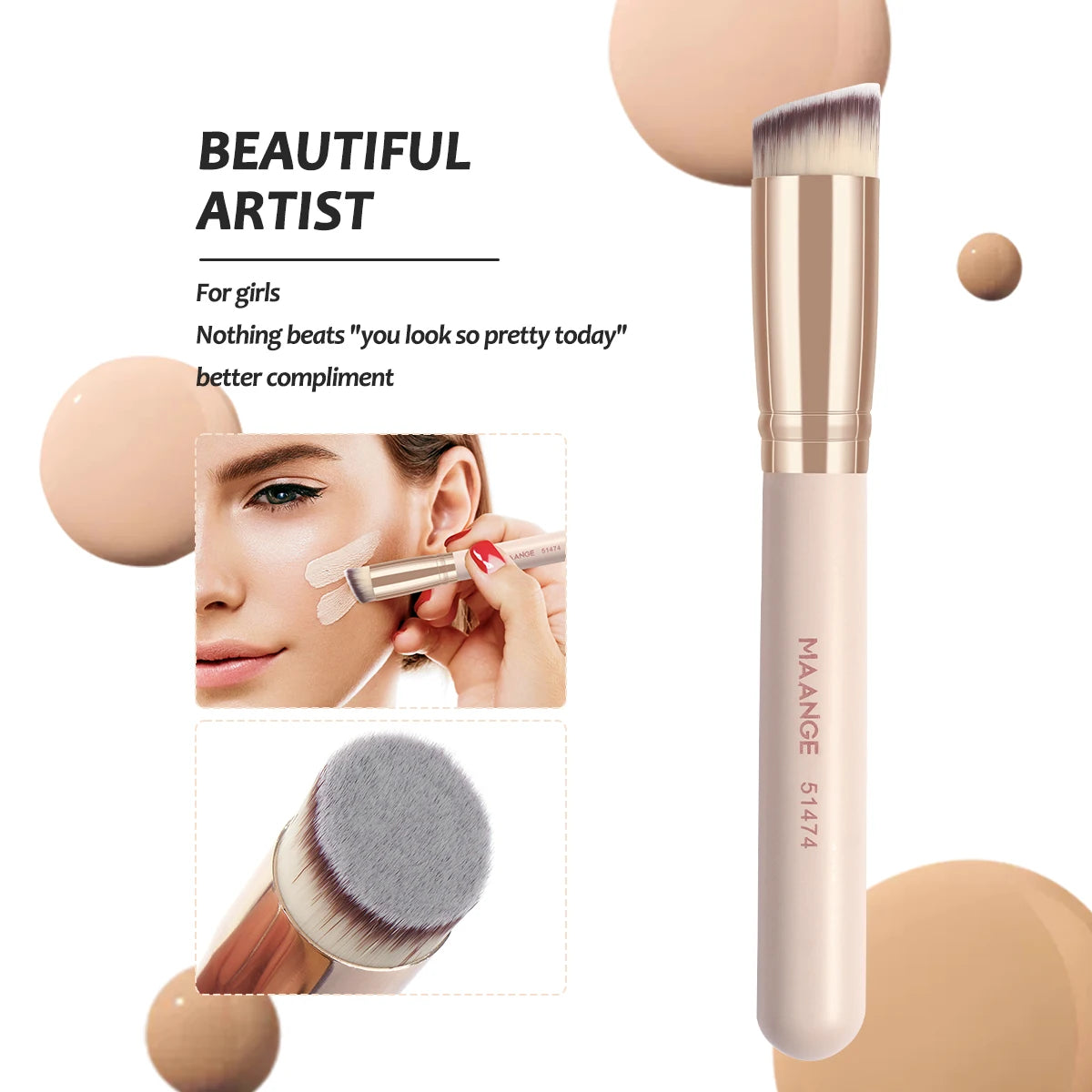 7-Piece Makeup Brush Set | Soft & Durable Beauty Tools