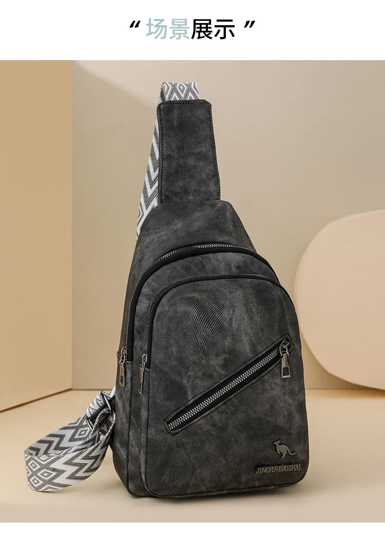 High-Quality Women's Waterproof Chest Bag | Large Capacity Crossbody