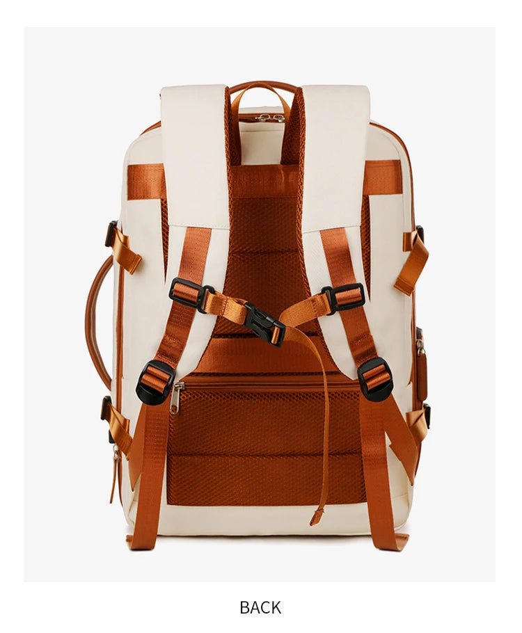 Unisex Large-Capacity Business & Travel Backpack - Stylish & Durable