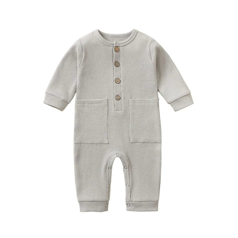 Cozy Cotton Jumpsuits for Newborns | Soft One-Piece Sleepers
