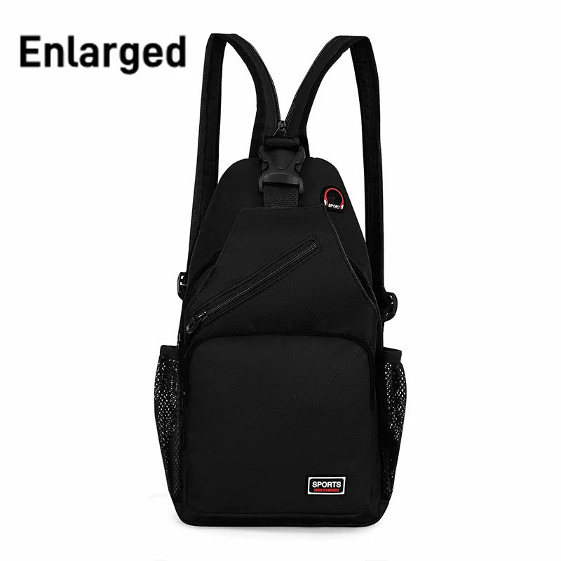 Adjustable Women's Chest Bag | Versatile Small Sports Backpack