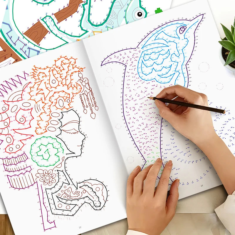 Extreme Dot To Dot Coloring Book | Fun Puzzle Activity for All Ages