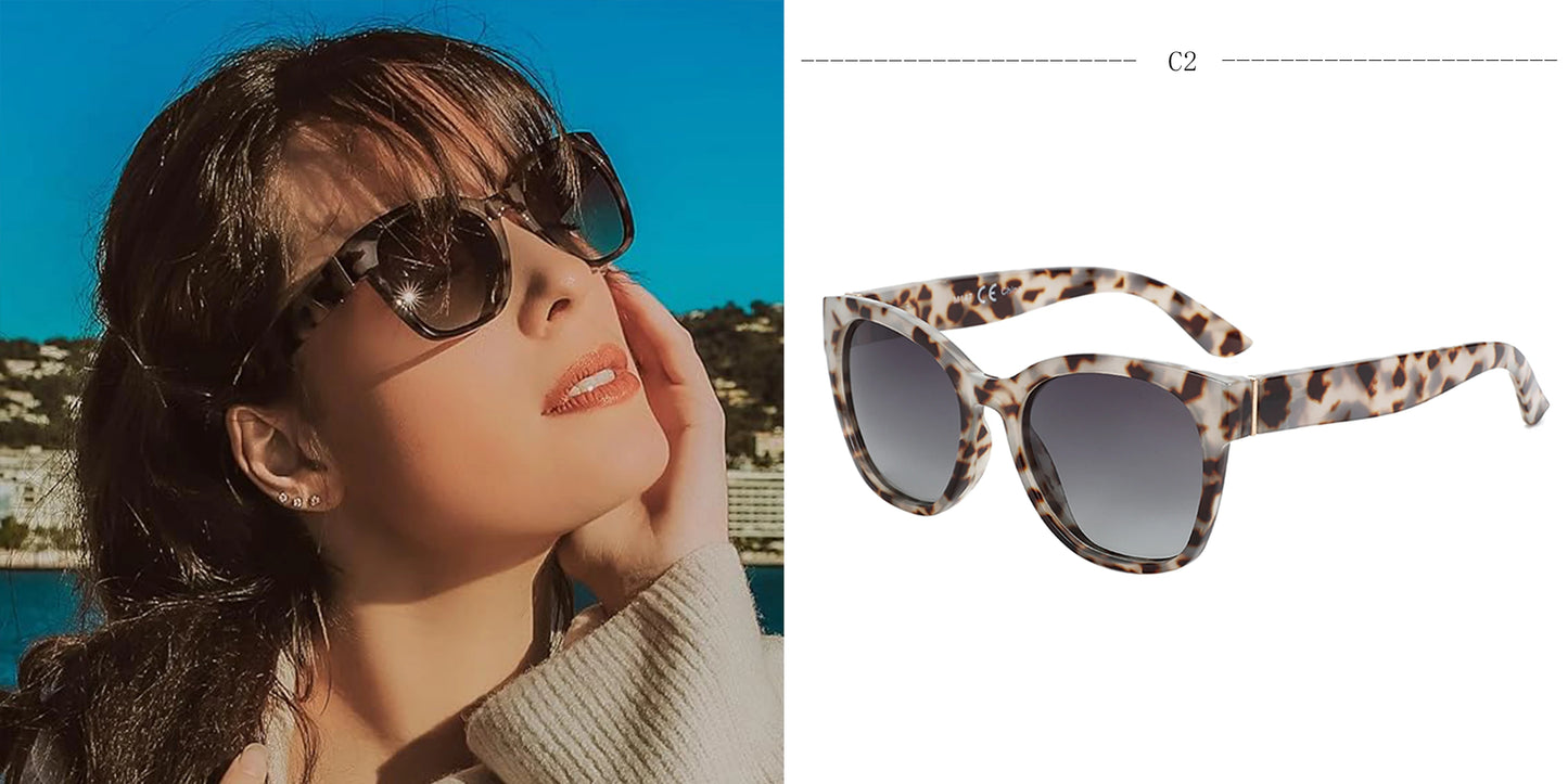 Stylish Butterfly Frame Polarized Sunglasses for Women | UV400 Protection