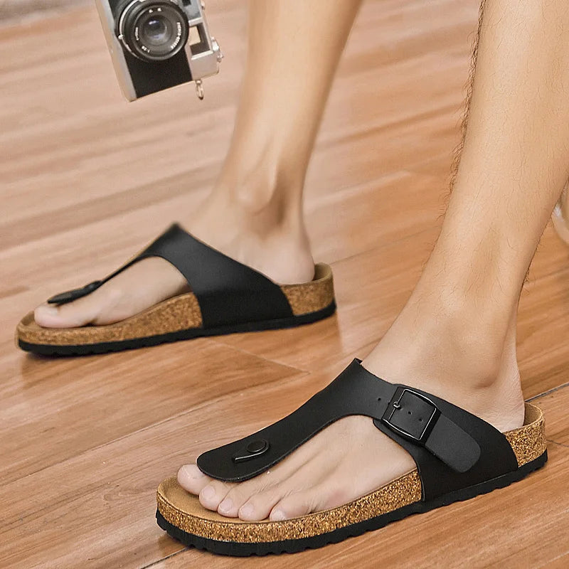 Breathable Lightweight Men's Casual Flip Flops for Summer Fun