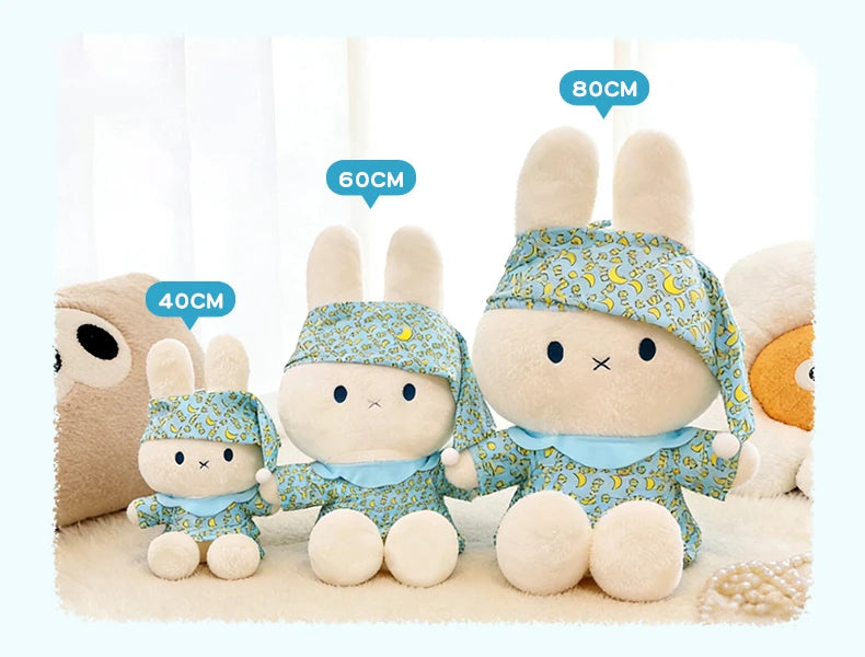 Large Plush Rabbit Pajamas Toy | Cuddle Companion for Kids