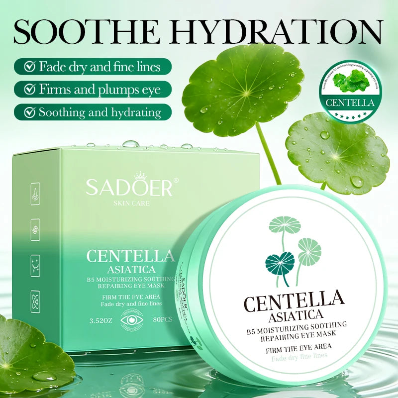 80pcs Collagen Eye Masks for Dark Circles & Wrinkles Relief