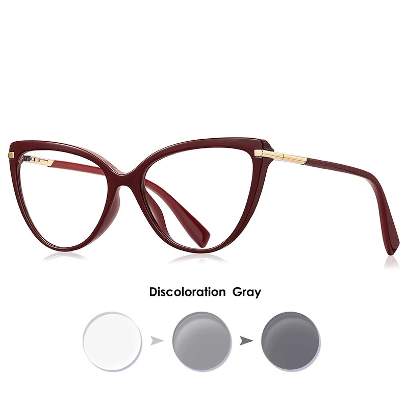 Fashionable Anti Blue Light Cat Eye Glasses for Women | Stylish Protection