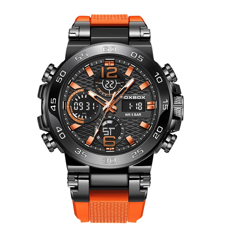 Men's Waterproof LED Sports Watch | Stylish & Multi-Functional