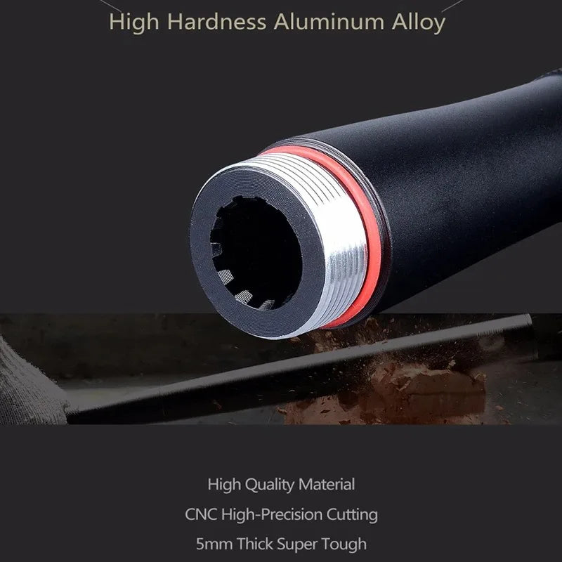 Super Bright Waterproof Aluminium Alloy Baseball Bat Flashlight