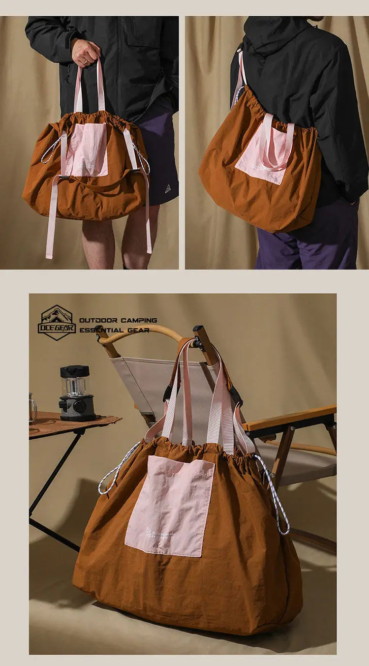 32L Large Capacity Foldable Tote Bag | Ultralight Waterproof Design