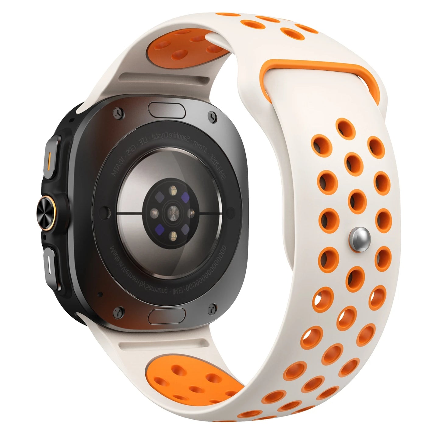 Two-Tone Silicone Watch Strap | Stylish Replacement Band