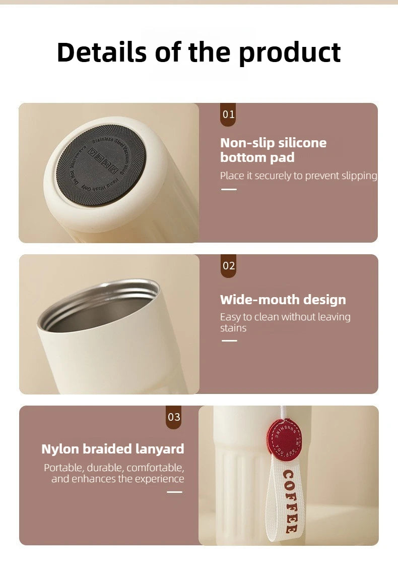 Stainless Steel Vacuum Insulated Tumbler | Portable Travel Mug