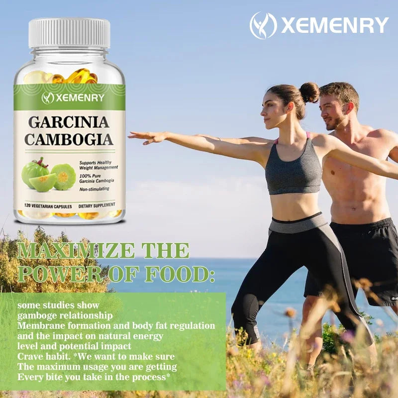 Garcinia Cambogia Capsules for Metabolism & Digestive Health