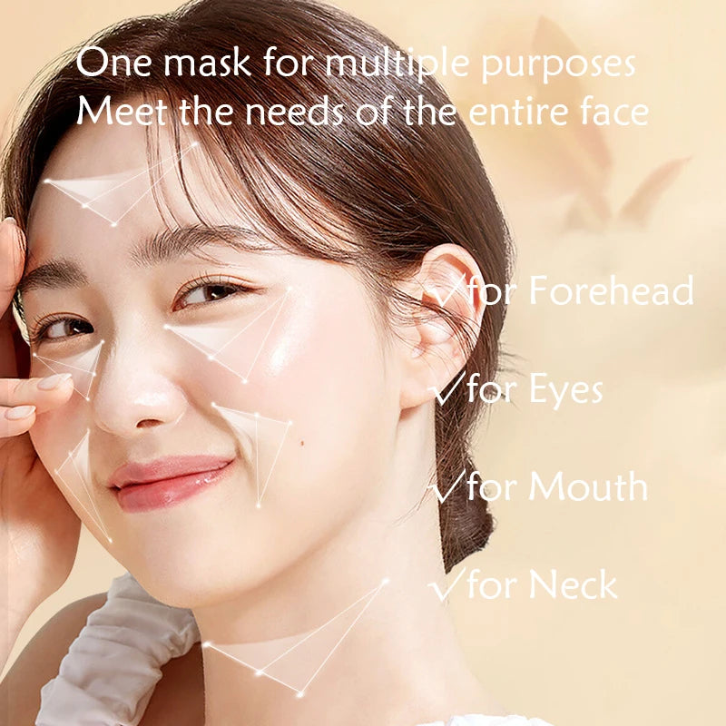 60pcs Goat Milk Collagen Eye Mask | Anti-Aging Moisturizing Patches