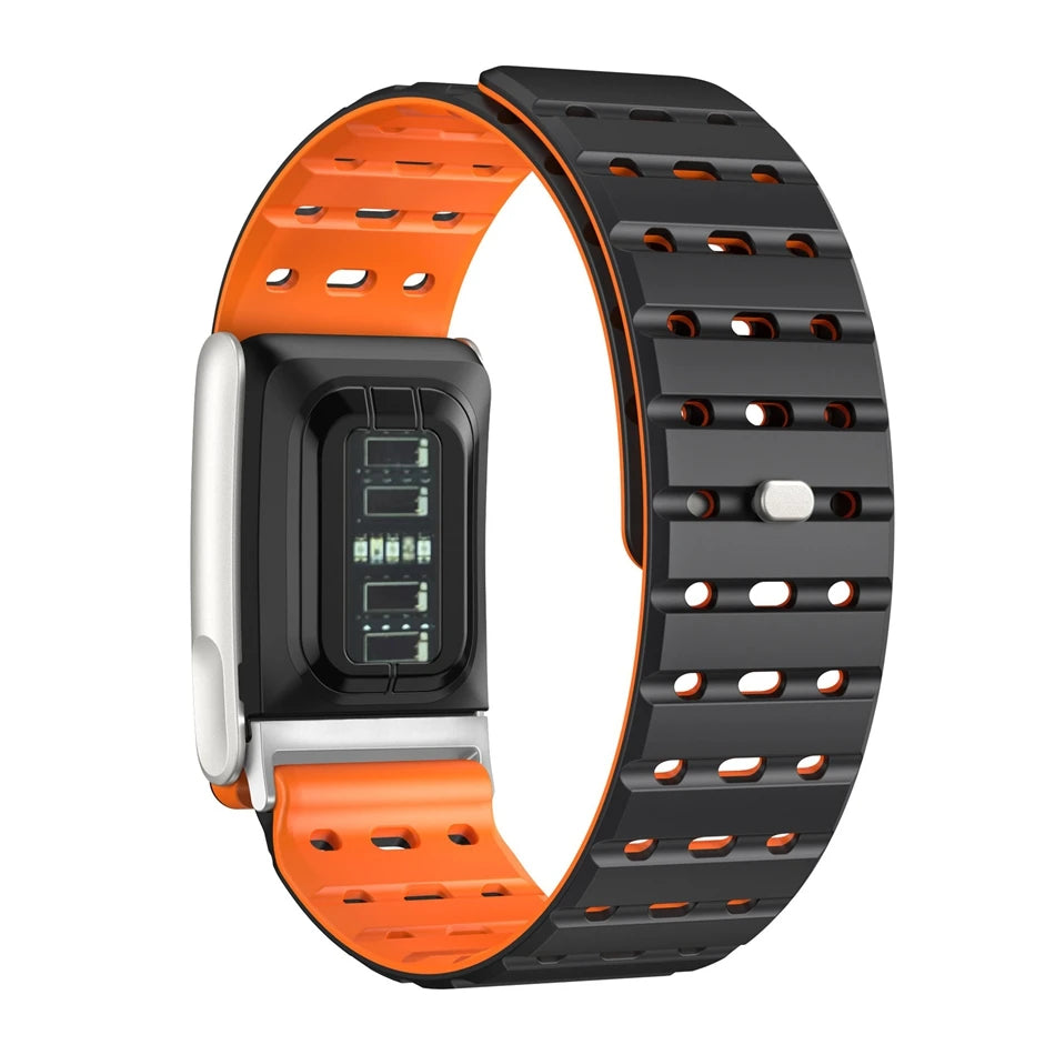 Breathable Magnetic Silicone Sport Watch Strap | Water-Resistant Band