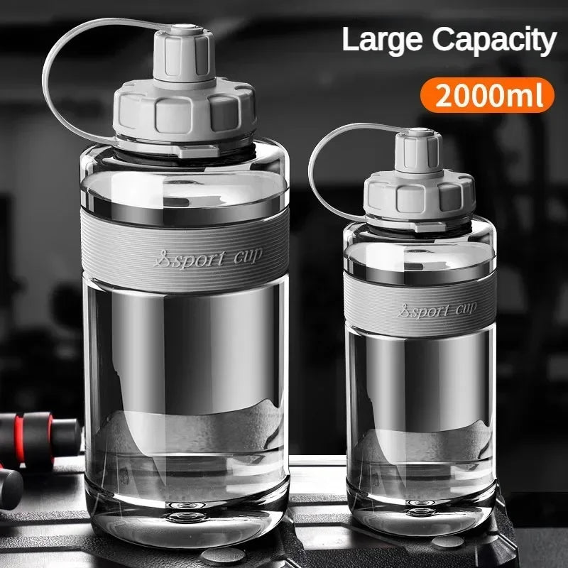 Large Capacity Water Bottle with Straw | BPA Free Fitness Hydration