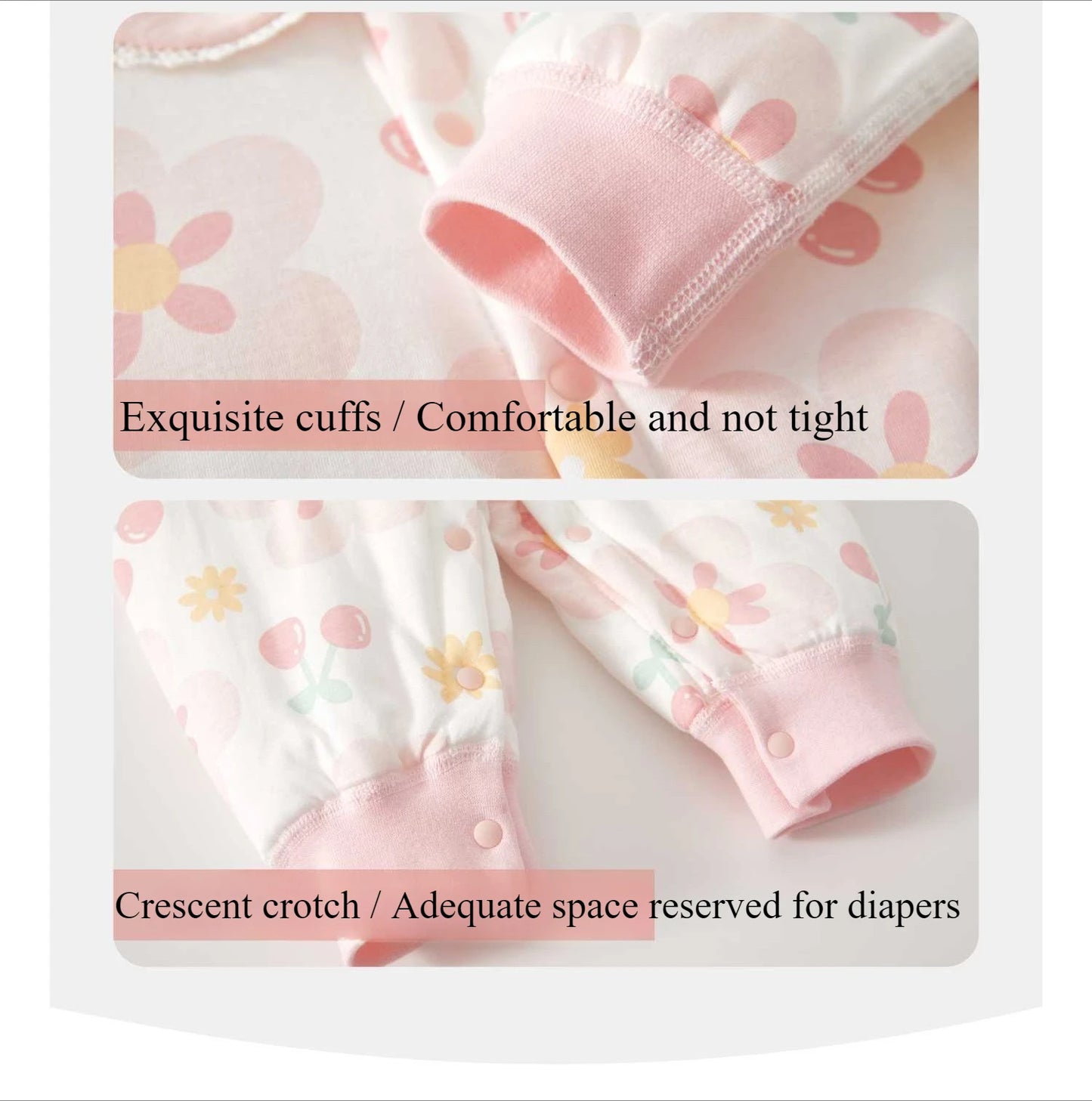 Newborn Baby Cotton Bodysuit | Adorable Warm Long-Sleeved Outfit