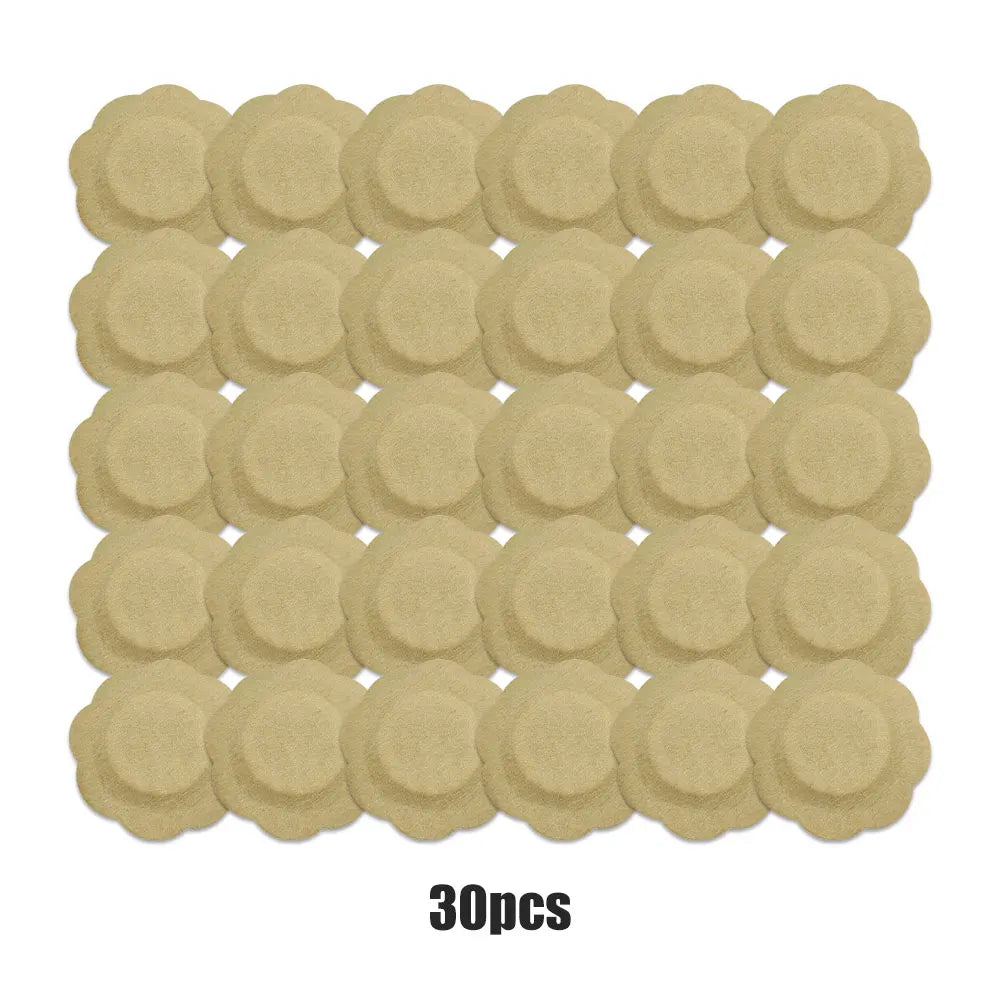 10-50PCS Castor Oil Belly Button Patches | Organic Cotton Self-Adhesive
