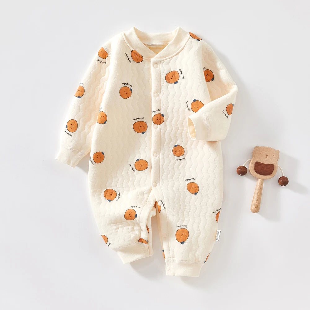 3 Layers Newborn Jumpsuit | Adorable Cotton Bear Bunny Romper