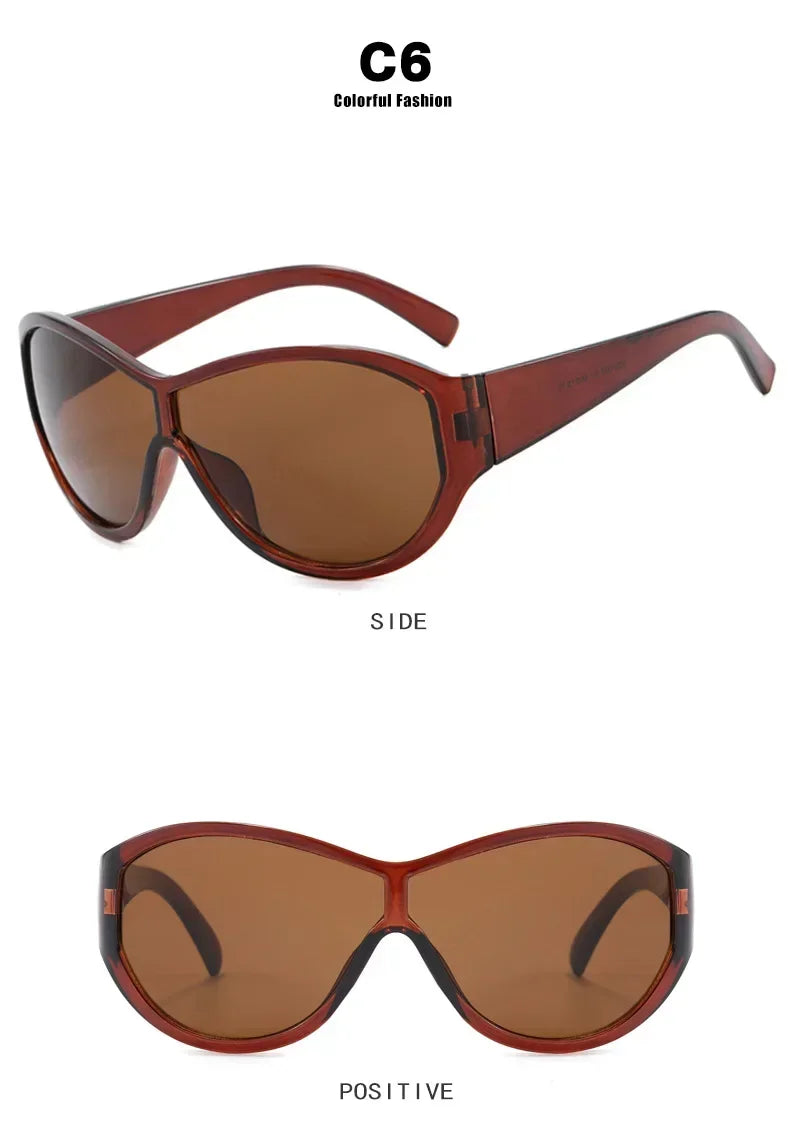Stylish Retro Y2K Sunglasses | Windproof Fashion Eyewear