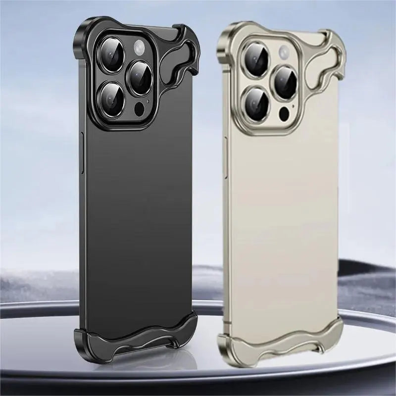 Luxury Titanium Alloy Bumper Phone Case | Premium Device Protection
