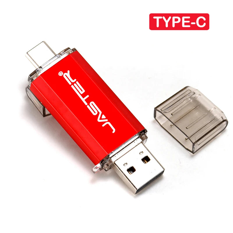 High-Speed OTG USB Flash Drive for Type-C Devices | 128GB to 4GB