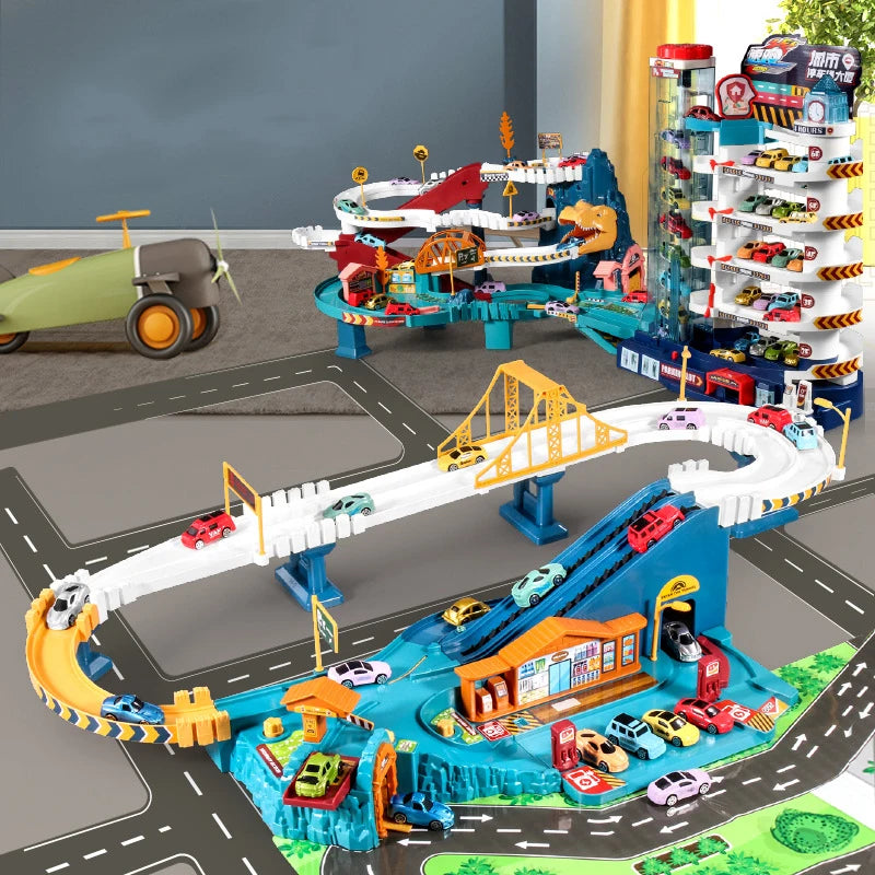 Electric Rail Car Dinosaur Adventure Toys | Interactive Fun for Kids