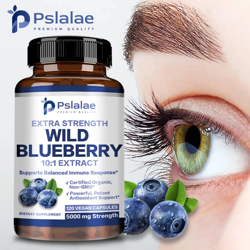 Natural Wild Blueberries | Anti-Aging Antioxidant Supplement