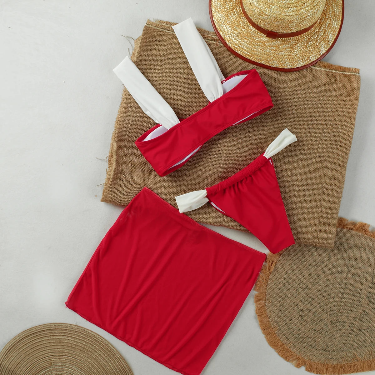 3-Piece Micro Bikini Set | Sexy Women's Swimwear for Summer