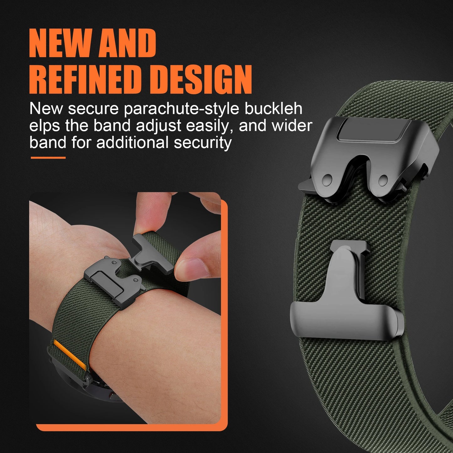 22mm & 26mm Watch Straps for Compatible Smartwatches