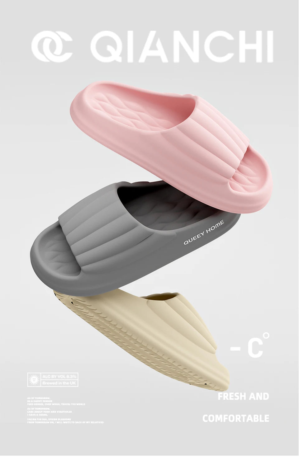 Stylish Women's Thick Sole Slippers | Cloud-Like Comfort