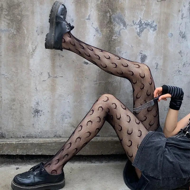 Long Sexy Fishnet Stockings for Women | Embrace Gothic Style