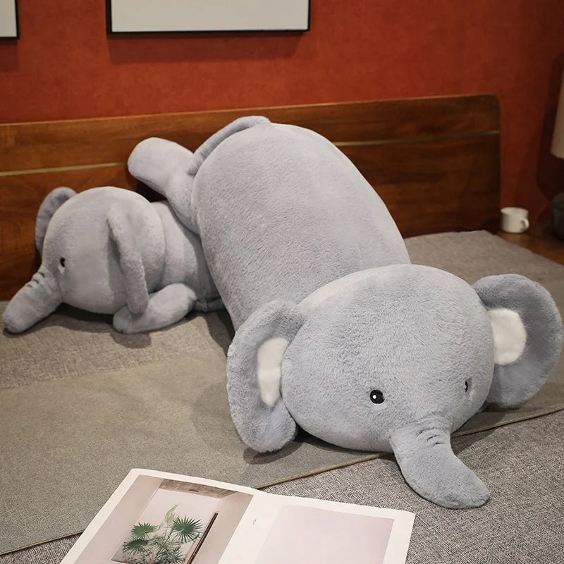 Giant Round Elephant Plush Doll | Cozy Home Decor Gift