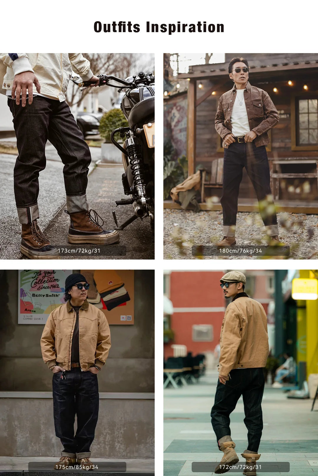 Men's Tapered Fit Selvedge Denim Jeans | Versatile Cotton Pants