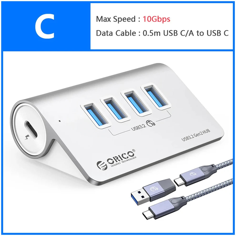 10Gbps USB 3.2 Docking Station Hub | Fast Charging & Multi Ports