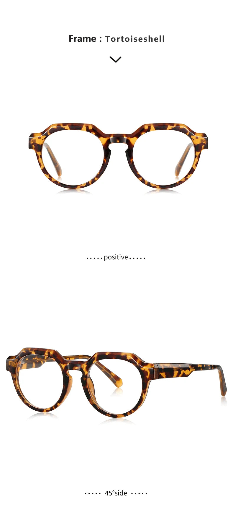 Stylish Round Prescription Glasses | Ultralight & Photochromic Eyewear