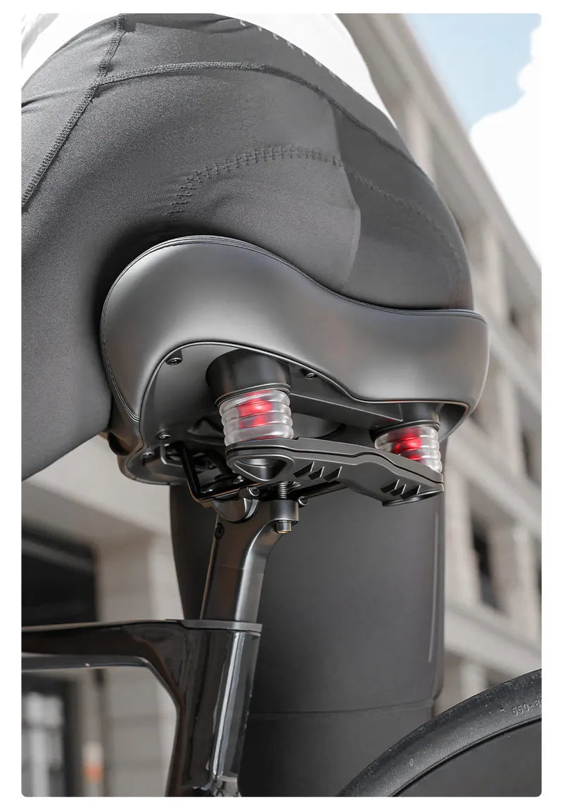 High-Elastic Shock-Absorbing Bicycle Saddle | Comfortable Bike Seat