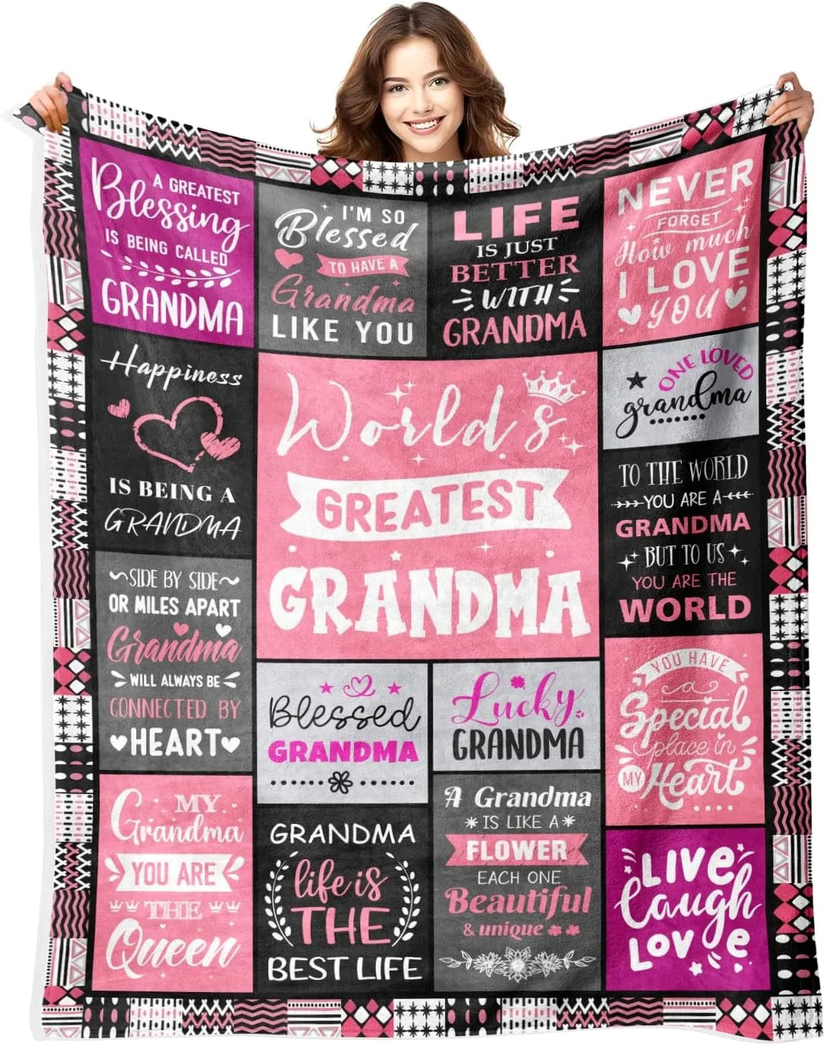 Super Soft Flannel Throw Blanket | Unique Gifts for Mom