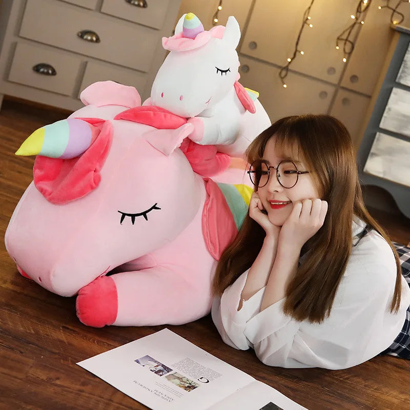 Kawaii Giant Unicorn Plush Toy | Soft Stuffed Animal for Kids