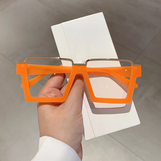 Gafas Chic de Gran Tamaño con Bloqueo de Luz Azul | Protección a la Moda
